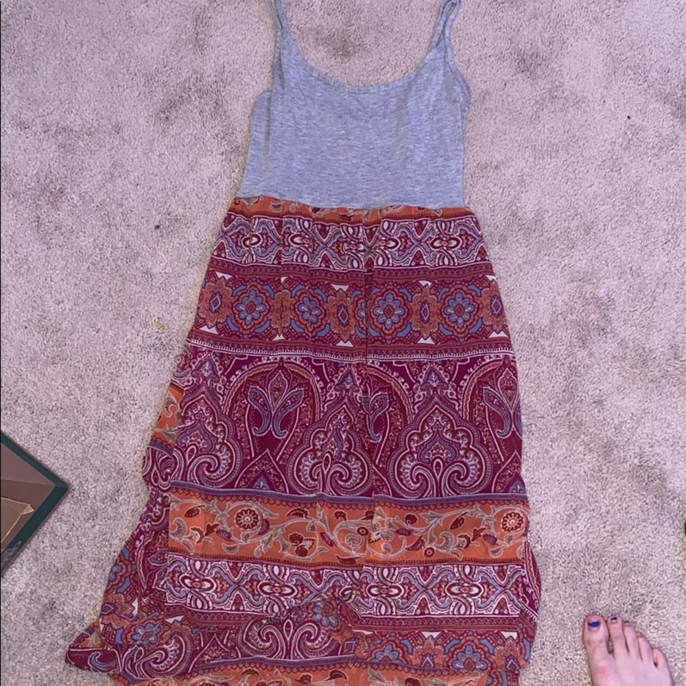 Full length boho dress
